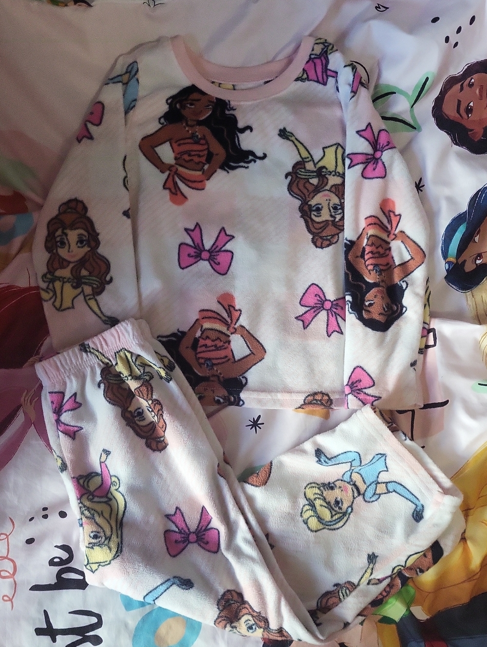 Disney Princess Pajama Set Sz 4T